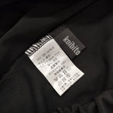 koibito misaki コイビトミサキ サイドボタン イージーワイドパンツ サイズM～L パンツ ブラック レディース【中古】6-0717M♪