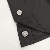 koibito misaki コイビトミサキ サイドボタン イージーワイドパンツ サイズM～L パンツ ブラック レディース【中古】6-0717M♪