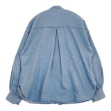 Johnbull 26SS デニムフリルシャツ 定価22000円 JL254S06 サイズS 長袖シャツ ミズイロ レディース ジョンブル【中古】6-0618G◎