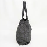 MARY QUANT 折り畳み エコバッグ クロ グレー レディース マリークヮント【中古】6-0521G◎