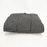 MARY QUANT 折り畳み エコバッグ クロ グレー レディース マリークヮント【中古】6-0521G◎