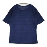 umii 908/45R/45rpm インディゴ染め 日本製 半袖Ｔシャツ カットソー ネイビー レディース ウミフォーティーファイブアールピーエム【中古】6-0531S♪