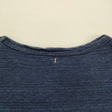 umii 908/45R/45rpm インディゴ染め 日本製 半袖Ｔシャツ カットソー ネイビー レディース ウミフォーティーファイブアールピーエム【中古】6-0531S♪
