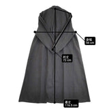YAECA WRITE ワークシャツドレス 定価52800円 90507 サイズS コート チャコール レディース ヤエカ ライト【中古】6-0618G◎