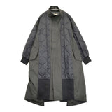 etsinta/CIAOPANIC TYPY 切替マキシミリタリーコート 定価24200円 25AW ブラック レディース エシンタ/チャオパニックティピー【中古】6-0509T♪