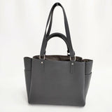 NATURAL BEAUTY BASIC 2wayハンドル ショルダーバッグ トートバッグ ブラック レディース ナチュラルビューティーベーシック【中古】6-0709G∞