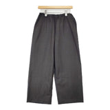 blurhms Wool Voile Side Seamless Slacks サイズ0 BHS24S016 ウールイージー パンツ 24SS ダークブラウン レディース ブラームス【中古】6-0906G∞
