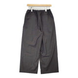blurhms Wool Voile Side Seamless Slacks サイズ0 BHS24S016 ウールイージー パンツ 24SS ダークブラウン レディース ブラームス【中古】6-0906G∞