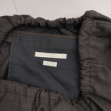 blurhms Wool Voile Side Seamless Slacks サイズ0 BHS24S016 ウールイージー パンツ 24SS ダークブラウン レディース ブラームス【中古】6-0906G∞
