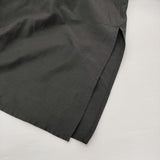 YLEVE COTTON RAYON BROAD LONG SHIRT ギャザー バンドカラーシャツドレス ワンピース 21AW ブラック レディース イレーヴ【中古】6-0721M♪