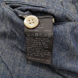 45R/45rpm ダンガリーデニムバックリパンツ サイズ2 パンツ ブルー レディース フォーティーファイブアールピーエム【中古】6-0721M♪