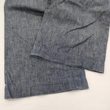 45R/45rpm ダンガリーデニムバックリパンツ サイズ2 パンツ ブルー レディース フォーティーファイブアールピーエム【中古】6-0721M♪