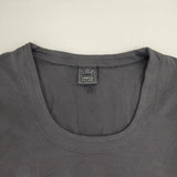EUROPEAN CULTURE イタリア製 コットンストレッチ 製品染め ROYAL DYE 長袖Ｔシャツ カットソー ロンＴ グレー レディース ヨーロピアンカルチャー【中古】6-0819M∞