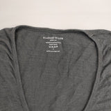 FILATURES DU LION リネン 長袖Ｔシャツ カットソー ロンＴ グリーン系 レディース フィラチュールドュリオン【中古】6-0819M∞