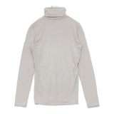 MAJESTIC FILATURES superwashed ソフトタッチ タートルネック 長袖Ｔシャツ カットソー ロンＴ ライトグレー レディース マジェスティックフィラチュール【中古】6-0819M∞