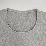 MAJESTIC FILATURES カシミヤ混 長袖Ｔシャツ カットソー ロンＴ グレー レディース マジェスティックフィラチュール【中古】6-0819M∞