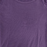 MAJESTIC FILATURES カシミヤ混 チュニック 長袖Ｔシャツ カットソー ロンＴ パープル レディース マジェスティックフィラチュール【中古】6-0819M∞