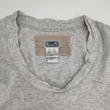 KRISTENSEN DU NORD スーパーコットン イタリア製 サイズ1 長袖Ｔシャツ カットソー ロンＴ グレー レディース クリステンセン ドゥ ノルド【中古】6-0906M∞