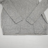 KRISTENSEN DU NORD スーパーコットン イタリア製 サイズ1 長袖Ｔシャツ カットソー ロンＴ グレー レディース クリステンセン ドゥ ノルド【中古】6-0906M∞