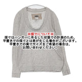 KRISTENSEN DU NORD スーパーコットン イタリア製 サイズ1 長袖Ｔシャツ カットソー ロンＴ グレー レディース クリステンセン ドゥ ノルド【中古】6-0906M∞