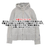 R&D.M.Co- 裏毛 コットン サイズM ジップアップ パーカー グレー レディース オールドマンズテーラー【中古】6-0906T∞