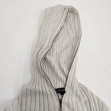 swinswing スウィンスウィング カシミヤシルク リブ 定価69000円 SK010F4R フーディ サイズ40 ニット ベージュ レディース【中古】6-0805G◎