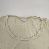 transit par such ウールシルク イタリア製 シアー 長袖Ｔシャツ カットソー ロンＴ ベージュ レディース トランジットパーサッチ【中古】6-1010M∞