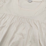 transit par such D-908BIS イタリア製 サイズ2 スクエアネック 半袖Ｔシャツ カットソー オフホワイト レディース トランジットパーサッチ【中古】6-0531S♪