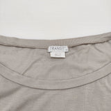 transit par such J-G-162 イタリア製 サイズ1 レーヨン 半袖Ｔシャツ カットソー グレー レディース トランジットパーサッチ【中古】6-0531S♪