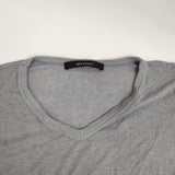 Sita murt スペイン製 サイズ2 レーヨンウール リブ 長袖Ｔシャツ カットソー ロンＴ グレー レディース シタムル【中古】6-0906M∞