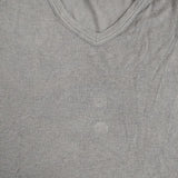 Sita murt スペイン製 サイズ2 レーヨンウール リブ 長袖Ｔシャツ カットソー ロンＴ グレー レディース シタムル【中古】6-0906M∞