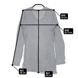 Sita murt スペイン製 サイズ2 レーヨンウール リブ 長袖Ｔシャツ カットソー ロンＴ グレー レディース シタムル【中古】6-0906M∞