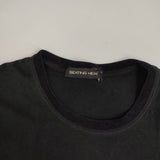 BEATING HEART ハート コットンストレッチ サイズ1 日本製 長袖Ｔシャツ カットソー ロンＴ ブラック レディース ビーティングハート【中古】6-0906M∞