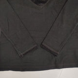BEATING HEART ハート コットンストレッチ サイズ1 日本製 長袖Ｔシャツ カットソー ロンＴ ブラック レディース ビーティングハート【中古】6-0906M∞