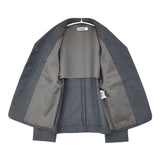 JIL SANDER ウール イタリア製 36 テーラードジャケット 2018AW グレー レディース ジルサンダー【中古】6-1010T∞