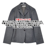 JIL SANDER ウール イタリア製 36 テーラードジャケット 2018AW グレー レディース ジルサンダー【中古】6-1010T∞