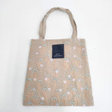 mina perhonen crystal 刺繍 ミニバッグ トートバッグ m582 トートバッグ ベージュ 多色 レディース ミナペルホネン【中古】6-0708G◎