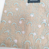 mina perhonen crystal 刺繍 ミニバッグ トートバッグ m582 トートバッグ ベージュ 多色 レディース ミナペルホネン【中古】6-0708G◎