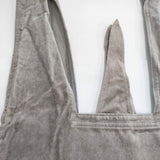 mina perhonen usa bag ウサバッグ 大 コットン pa9274 ベロア トートバッグ グレー レディース ミナペルホネン【中古】6-0708G◎