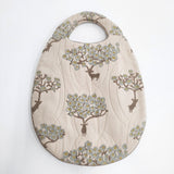 mina perhonen bloom 刺繍 エッグバッグ e891 トートバッグ ベージュ 多色 レディース ミナペルホネン【中古】6-0708G◎