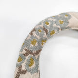 mina perhonen bloom 刺繍 エッグバッグ e891 トートバッグ ベージュ 多色 レディース ミナペルホネン【中古】6-0708G◎