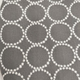 mina perhonen tambourine タンバリン 刺繍 エッグバッグ oa9938 トートバッグ グレー シロ レディース ミナペルホネン【中古】6-0708G◎