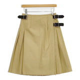 O'NEIL OF DUBLIN 未使用品 MODIFIED KILT キルトスカート 巻き スカート ベージュ レディース オニールオブダブリン【中古】6-0618G◎