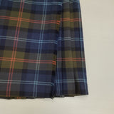 O'NEIL OF DUBLIN キルト チェック 巻き ラップ ウール GB10 スカート ネイビー カーキ レディース オニールオブダブリン【中古】6-1010T∞