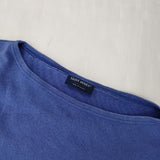 SAINT JAMES バスクシャツ フランス製 T8 長袖Ｔシャツ カットソー ロンＴ ブルー メンズ セントジェームス【中古】6-0711M∞