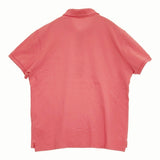 POLO RALPH LAUREN 鹿の子 カスタムスリムフィット サイズM ポロシャツ ピンク メンズ ポロ・ラルフローレン【中古】6-0630S♪