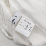 AMERICAN RAG CIE インド製 レースキャミソール ブラウス 刺繍 ギャザー キャミソール ホワイト レディース アメリカンラグシー【中古】6-0531S♪