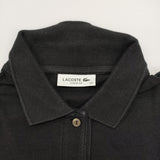 LACOSTE クラシックフィット ポロシャツ 鹿の子 サイズ34 ポロシャツ ブラック レディース ラコステ【中古】6-0531S♪