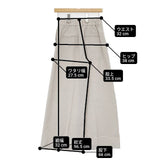 PLST ポリエステルイージースラックス XS パンツ アイボリー レディース プラステ【中古】6-0819G∞
