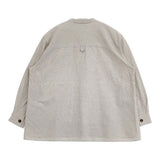 MHL. COLOURED COTTON WEAVE 5950253501 サイズ1 長袖シャツ Ｌグレー レディース エムエイチエル【中古】6-0618G◎